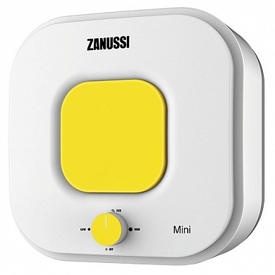 Водонагреватель Zanussi ZWH/S 15 Mini O (Yellow) над раковиной