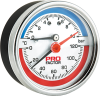 Термоманометр d 53 мм, аксиальное присоединение ¼", 10bar, 0–120°С PROFACTOR®