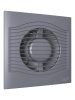 Вентилятор накладной SLIM D100 обратный клапан Dark gray metal DICITI