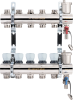 Коллекторная группа 1"x¾"M (5) с клапанами, дренажными кранами и воздухоотводчиками PROFACTOR®